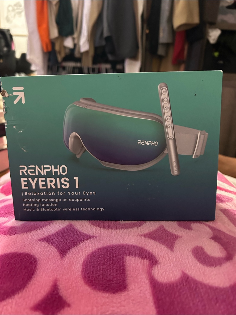 RENPHO Eyeris 1 Eye Massager — Gray